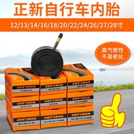 Genuine New Tire Bicycle Inner Tube 12/14/16/20/22/24/26/27/28X1.50/1.75/1.95