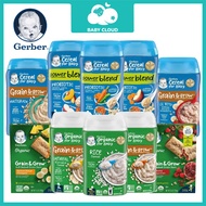 Gerber Organic Grain Rice Cereal | Singlet Graind Oatmeal | Probiotic Oatmeal Lentil | Lil'bits Oat 