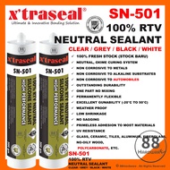 【100% Fresh Stock】xtraseal xtraseal v-tech vtech vt-210 sn-501 vt210 sn501 neutral silicone sealant 