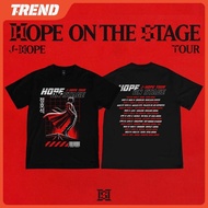 BANGTAN J-HOPE TOUR 'HOPE ON THE STAGE' Merch Cotton T-shirt VintageCasual Shirt Topswear