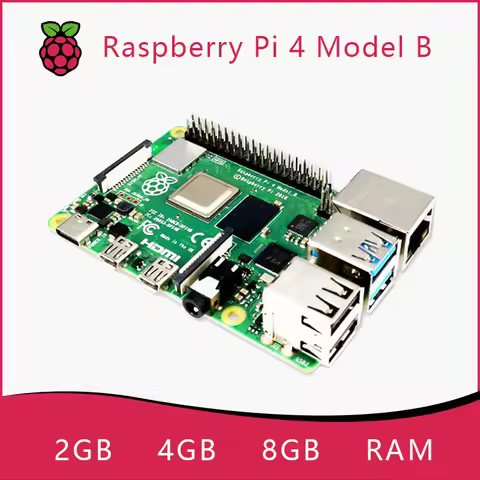 Official Original Raspberry Pi 4 Model B Dev Board Kit RAM 2G 4G 8G 4 Core CPU 1.5Ghz 3 Speeder Than