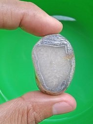 ✅ Batu Cimpago Biru Sulaiman Daud - Ujung Tanjung ( Rough / Bahan Batu Akik Natural asal Sumatera B