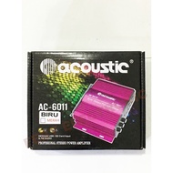 MINI ACOUSTIC POWER AMPLIFIER AC-6907 6011 ACOUSTIC AMPLIFIER KAROKE BLUETOOTHOriginal