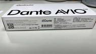 Dante Audinet AVIO 2 ch input adapter 輸入 全新