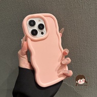 Cute Macaron Color 3D Wave Phone Case For itel Vision 3 2 2S 1 Plus S25 Ultra S23 S18 S17 P38 P37 Pr