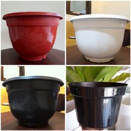 30 cm Jar Pot Jumbo/ Pot White-Black Flower Pot 30 cm