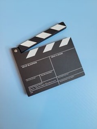 導演 拍板 黑板 電影 場記板 磁石 拍攝 動畫 短片 道具 clapboard magnet movie story board director's cut plate camera