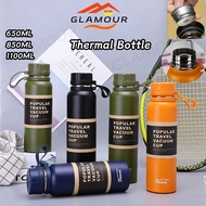 [SG]  1100ML Flask Thermal Bottle Thermos Water Bottle Insulated Bottle Metal Water Bottle 304 Stain