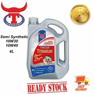 TEXAS Titanium Semi-Synthetic 10W30 / 10W40 Super High Performance Engine Oil 4L