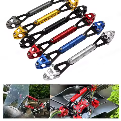 For HONDA PCX 125 150 160 PCX125 PCX150 PCX160 Motorcycle Crossbar Handlebar Extender Light Lamp Bra