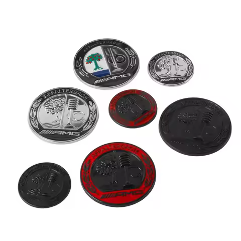 3D Car Badge Body Trunk Decoration Metal Sticker for Mercedes Benz AMG AFFALTERBACH B C E S A Class 