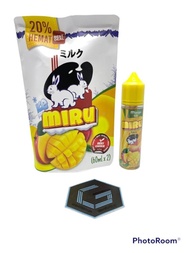 Miru Mango Ice 60Ml 1Pcs By Jozojo Brewery Liquid Zonic Vape Mangga