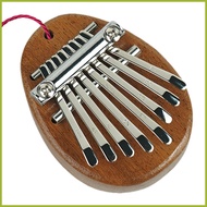 8 Keys Kalimba Small Wood Finger Kalimba 8 Keys Thumb Piano Flat Board Kalimba 8 Keys Pocket Handmad
