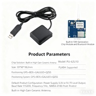 UPRII PU-62U10 GPS Bluetooth GNSS Receiver GPS Galileo BeiDou Antenna Module for Android Windows Lin