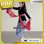Cinde Dance Shawl / Adult Dance Sampur Full Batik Cinde Shawl Ready to Ship