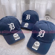 glitter 47 47Brand MLB Clean Up Detroit Lawyer Soft Cloth Old Hat Baseball Cap