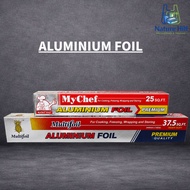 [25sqft/ 37.5sqft] MY CHEF& MULTIFOIL Aluminium Foil For Cooking, Freezing, Wrapping, Storing.