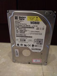 二手 Western Digital 硬碟 WD800
