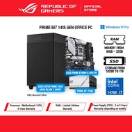 PRIME Bi7 14th GEN OFFICE PC BLACK ( INTEL CORE i7 / 16GB RAM / 512GB SSD )