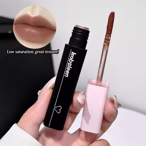 Kobeleen Matte Lip Glaze Lip Clay Long-lasting Lip Color, Unparalleled Elegance