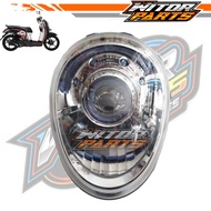 Reflektor Lampu Depan Scoopy Fi 2013 2014 2015 2016 / Reflektor Head Lamp Lampu Depan Scoopy Fi 2013
