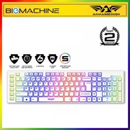 Armaggeddon AK-333sFX Gaming Keyboard - White