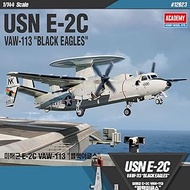 Academy 1/144 US Navy E-2C Hawkeye VAW-113 Black Eagles Plastic Model 12623