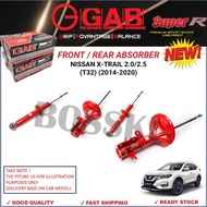 100% GAB SUPER FRONT ABSORBER/REAR ABSORBER -  NISSAN X-TRAIL X TRAIL 2.0 2.5 T32 (2014-2020)