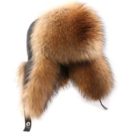 Winter Genuine Sheepskin Hat Russian Ushaca Hat