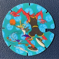 1996 Tazo x Space Jam Pog Card 33 - Wile E Coyote and Road Runner