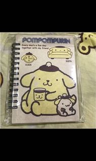 布甸狗傢俬小記事簿泰國版pompompurin2017