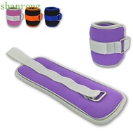 SHANRONG Ankle Weights, Multifunction 0.25/0.5KG Wrist Sandbag, Dancing Running Steel Ball Filled Ad