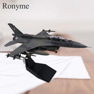 [Ronyme] Alloy 1/72 F16 Fighter Airplane Diecast Model Retro Plane Model Collectables