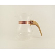 露 La Rosee木質手感咖啡壺/第二代/簡約款/黃金象牙木/需預購
