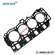 27-857081 Head Gasket For Mercury Outboard Motor 4 Cylinder L4 F40 F50 F60 Mariner 27-8M0045278；8M01