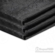 ผ้าดำ ขนาด 150*100 เซน ผ้ากำมะหยี่สีดำ ผ้ากำมะหยี่ ขนาดเบา หน้าเดียว สำหรับปูโต๊ะ ตกแต่งในงานต่างๆ ผ้าสีดำ ผ้าสวย