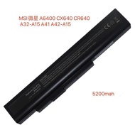 Suitable for MSI MSI A42-A15 A32-A15 Battery A6400 CX640 CR640 Battery A15
