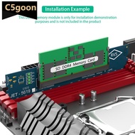 C5GOON Laptop SO DDR4 RAM to Desktop DDR4 Adapter Card Memory Tester SO DIMM 4 to DDR4 Converter Sup