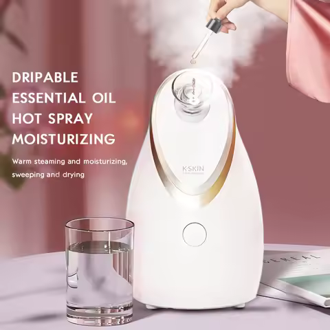 KSKIN Nano Facial Steamer Good Selling Portable Home Spa Sprayer Machine Warm Mist Face Humidifier