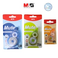 M&G Correction Tape Mute 6Mx5mm / 20Mx5mm / 30Mx5mm