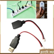 [PerfkMY] 2 Pieces 2Pin Xh2.54 Terminal to USB Terminal Connector Wire Cable USB A to Xh2.54 2Pin Co