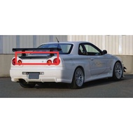 Mines style rear spoiler for R34 skyline GTR GTT
