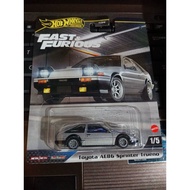 Hotwheels Premium TOYOTA AE86 Sprinter trueno