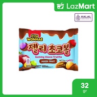 Wonhae Gummy Choco Ball Truffle Mixed Fruit 32gr