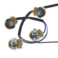 KAISH Solderless Guitar Wiring Harness Humbucker Prewired Wiring Harness with 500K Pots and 3 Way To
