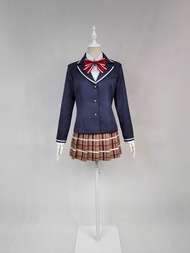 Shiina Mahiru ชุดคอสเพลย์การ์ตูนอะนิเมะ Cos JK เสื้อผ้าอนิเมะฮาโลวีนเครื่องแบบโรงเรียน