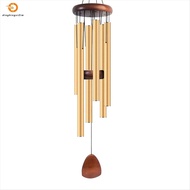 Metal Windchime Aluminum Windbell Wind Chimes 6 Rods Chimes Home Decoration Craft Outdoor Garden Pat