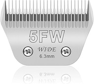 5FW Pet Dog Grooming Detachable Wide Blades,Compatible with Andis,Oster A5,Wahl KM10 Clippers,Cut Le