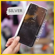 Flip Case Mirror Oppo A3S A 3 S Realme C1 Rilmi Relmi Realmi Relme Silicon HP Softcase Hardcase Case