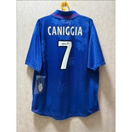 Top quality 2002-2003 Glasgow Rangers home retro jersey CANIGGIA #7